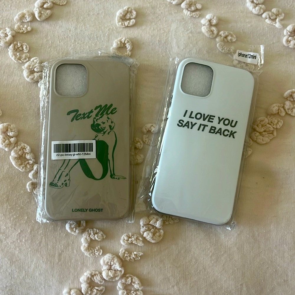 iPhone 12 mini lonely ghost phone case